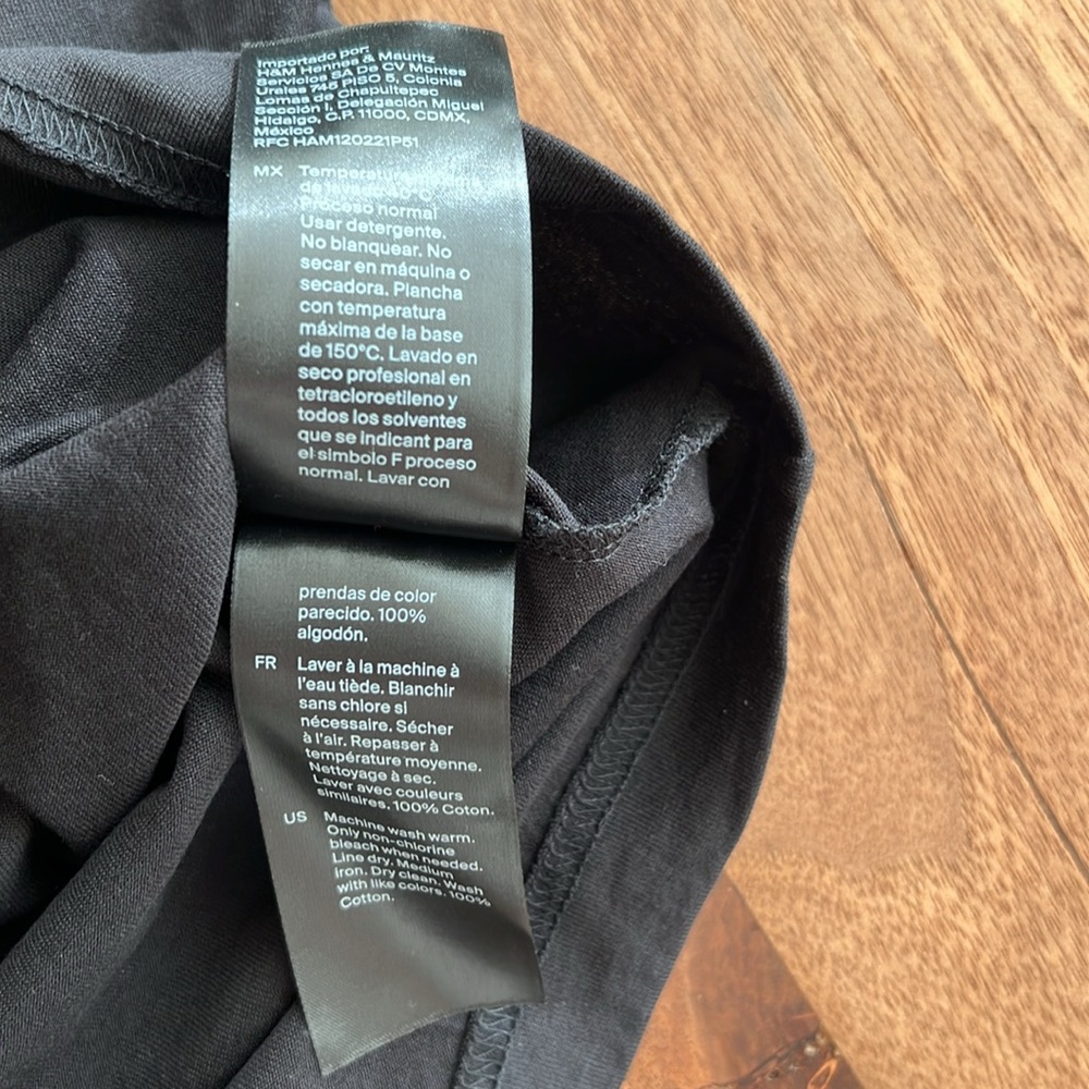 COS Black Oversized Short Sleeve Tee - Picture 11 of 11